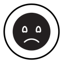 Sad icon