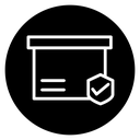 Safe delivery icon