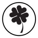 Saint patrick Leaf clover icon