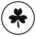 Saint patrick Leaf clover icon