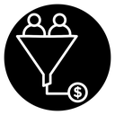 Sales conversion icon
