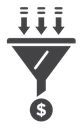 Sales funnel icon