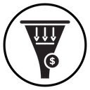 Sales funnel icon
