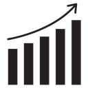 Sales growth icon