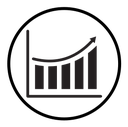 Sales growth icon