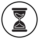 Sand clock icon