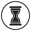 Sand clock icon