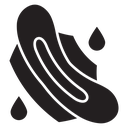 Sanitary pad icon