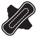 Sanitary pad icon