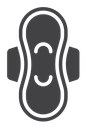 Sanitary pad icon