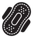 Sanitary pad icon