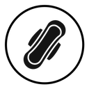Sanitary pad icon
