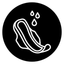 Sanitary pad icon