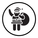Santa Claus icon