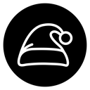 Santa hat icon