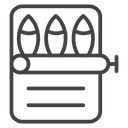 Sardines tin can 3 icon