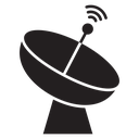 Satellite dish icon