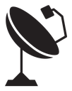 Satellite dish icon