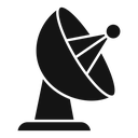 Satellite dish icon