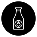 Sauce bottles icon