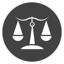 Scale Black Filled icon