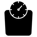 Scales Black Filled icon