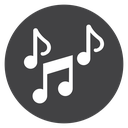 Scattered Music Notes icon