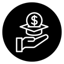 Scholarship fund icon
