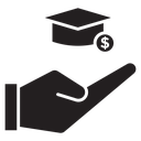 Scholarship fund icon