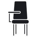 School desk chair 2 icon
