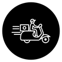 Scooter Delivery icon