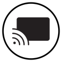 Screen cast icon