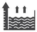 Sea level icon