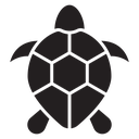 Sea turtle icon