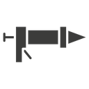 Sealants gun icon