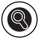 Search Black Filled icon