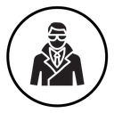 Secret agent icon