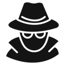 Secret agent icon
