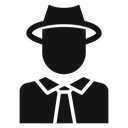 Secret agent icon