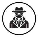 Secret agent icon