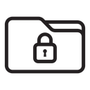 Secure folder set icon