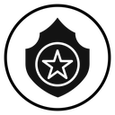 Security badge icon
