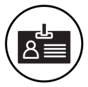 Security badge icon