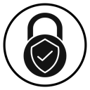 Security lock icon