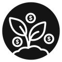 Seed money icon