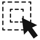 Select element Black Filled icon
