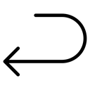 Send back icon