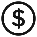 Send money smartphone icon