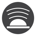 Sensor Black Filled icon