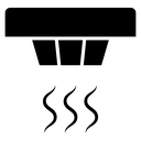 Sensor smoke icon